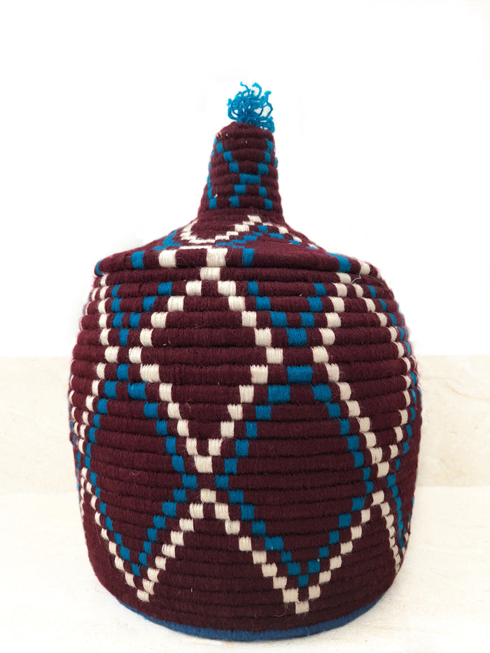 'Crimson' Berber Basket