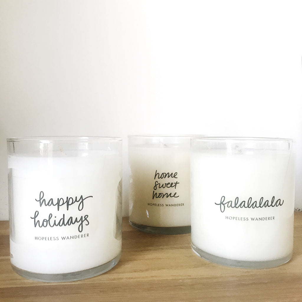 'Home Sweet Home', Toasted Marshmallow Candle
